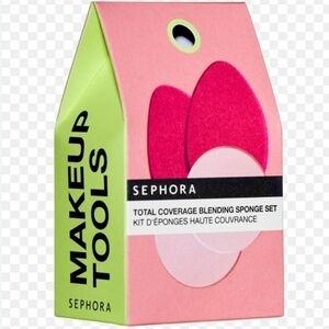 5/$25 NEW Sephora Total Coverage Blending Sponge Set